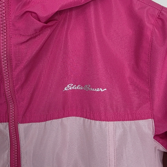 Eddie Bauer girl's lightweight jacket, Pink, Size M 10-12 - Picture 4 of 15